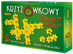 GRA UKŁADANKA KRZYŻÓWKOWY ZAWRÓT GŁOWY - ADAMIGO