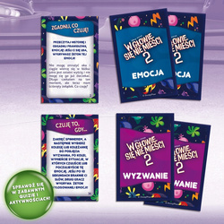 GRA PLANSZOWA O EMOCJACH EDUKACYJNA W GŁOWIE SIĘ NIE MIEŚCI LISCIANI