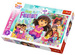 PUZZLE DORA PRZYJACIELE PRZYGODA CZEKA 100 E TREFL