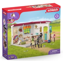 SCHLEICH HORSE CLUB KOŃ KONIK SIODLARNIA STAJENNY FIGURKI AKCESORIA 42591