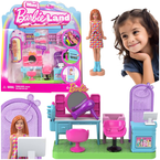 BARBIE LALKA FRYZJERKA STYLISTKA RUCHOMY SALON FRYZJERSKI BARBIELAND MATTEL