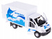 MERCEDES-BENZ SPRINTER CARGO BOX BIAŁY SAMOCHÓD MODEL WELLY 1:34