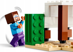LEGO MINECRAFT PUSTYNNA WYPRAWA STEVE'A FIGURKI LATAJĄCY FANTOM 75EL. 21251