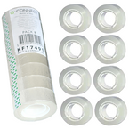 TAŚMA BIUROWA Q-CONNECT KLEJĄCA 18 MM X 30 METRÓW - 8 SZTUK