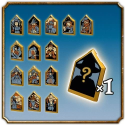 LEGO HARRY POTTER ZAMEK HOGWART KLUB POJEDYNKÓW FIGURKI DRACO SNAPE 76441