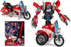 2w1 ROBOT TRANSFORMER FIGURKA MOTOCYKL POJAZD
