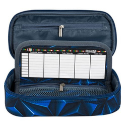 PIÓRNIK SASZETKA USZTYW. XL - GRANATOWA ABSTRAKCJA