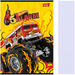 ZESZYT A5 KRATKA 16 KARTEK HOT WHEELS SZKOLNY LAMINOWANA OKŁADKA MAJEWSKI