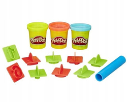 PLAY-DOH CIASTOLINA WIADERKO FOREMKI CYFERKI MASA PLASTYCZNA 168g HASBRO