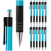 DŁUGOPIS AUTOMATYCZNY 0.7mm WKŁAD NIEBIESKI OBUDOWA NIEBIESKA TETIS 12 szt.