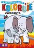 KOLOROWANKA PRZEDSZKOLAK KOLORUJE ZWIERZĘTA SŁOŃ