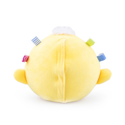 SKACZĄCY KURCZAK INTERAKTYWNY PIŁKA ODTWARZA DŹWIĘKI NAGRYWA MÓWI PL DUMEL