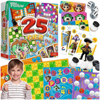 GRA PLANSZOWA RODZINNA KARCIANA 25 GIER RODZINA TREFLIKÓW TREFL 02824