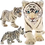 SCHLEICH TYGRYS BIAŁY FIGURKA KOLEKCJONERSKA RĘCZNIE MALOWANA TYGRYSEK