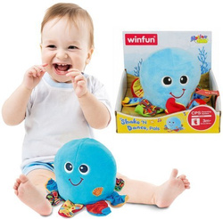 OŚMIORNICA PLUSZOWA DO NAUKI RACZKOWANIA MELODIE WIBRUJE UCZY WINFUN