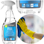 CLINEX PIANKA DO MYCIA SZYB GLASS FOAM 650ML ODTŁUSZCZA NIE ZOSTAWIA SMUG