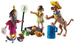PLAYMOBIL SCOOBY DOO PRZYGODA Z SZAMANEM FIGURKI RUCHOME PIESEK VELMA 70707