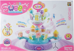 SŁODKA KARUZELA LODZIARNIA CUKIERNIA ŚWIATŁO DŹW.