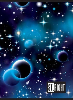 ZESZYT A4 ST.RIGHT 60 KARTEK KRATKA COSMOS KOSMOS
