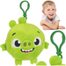 ANGRY BIRDS SQUASHY PODGIES BRELOK PLUSZOWY 12 cm ŚWINKA ZIELONA