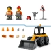 LEGO CITY ŁADOWARKA KOŁOWA ŻÓŁTA POJAZD BUDOWLANY FIGURKI 81 EL. 60450
