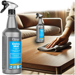 CLINEX DELOS MAT FLORAL 6w1 DO MYCIA MEBLI PODŁÓG POSADZEK 1L ANTYSTATYCZNY