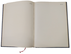 NOTATNIK NOTES ZESZYT 300x215mm GŁADKI RETRO PRL 83R. SPÓŁDZIELNIA WARTA