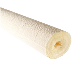 KREPINA WŁOSKA 603 BIBUŁA MARSZCZONA 50x250cm 180g ECRU