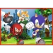 PUZZLE 4w1 SONIC THE HEDGEHOG PRZYGODY SONICA UKŁADANKA 34625 TREFL