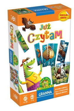 GRA EDUKACYJNA JUŻ CZYTAM - GRANNA