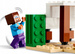 LEGO MINECRAFT PUSTYNNA WYPRAWA STEVE'A FIGURKI LATAJĄCY FANTOM 75EL. 21251