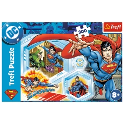 PUZZLE 300 ELEMENTÓW NIEZNISZCZALNY SUPERMAN DC UKŁADANKA 23032 TREFL