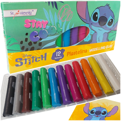 WYPRAWKA SZKOLNA STITCH MAJEWSKI BLOKI ZESZYTY 32K FARBY PLASTELINA (8 EL.)