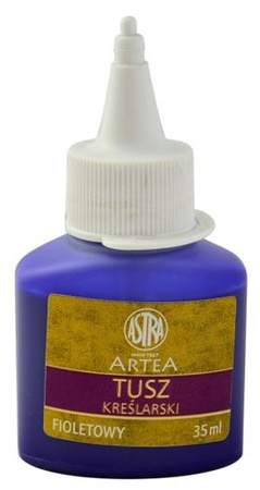 TUSZ KREŚLARSKI FIOLETOWY ASTRA ARTEA 35 ML