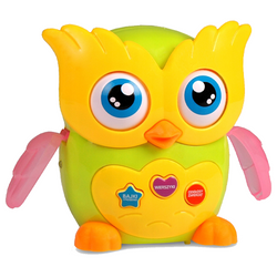 ZABAWKA INTERAKTYWNA MĄDRA SOWA EDUKACYJNA OPOWIADA WIERSZYKI BAJKI PL