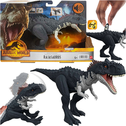 JURASSIC WORLD RAJASAURUS DINOZAUR RUCHOMA FIGURKA MATTEL DOMINION