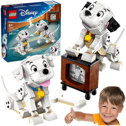 LEGO DISNEY 101 DALMATYŃCZYKÓW SZCZENIAKI PIESKI SZCZĘŚCIARZ I PENNY 43271