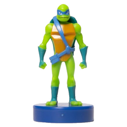 FIGURKA ŻÓŁWIE NINJA TURTLES LEONARDO STEMPEL