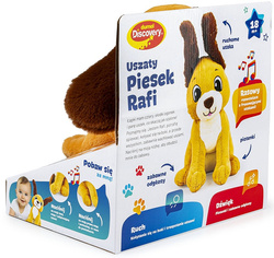 USZATY PIESEK RAFI INTERAKTYWNY RUCHOME USZY ŚPIEWA MÓWI PO POLSKU DUMEL