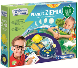 NAUKOWA ZABAWA PLANETA ZIEMIA PORY ROKU I ZMIANY KLIMATYCZNE CLEMENTONI