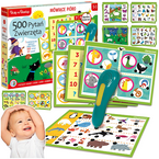 CLEMENTONI MÓWIĄCE PIÓRO ZWIERZĘTA GRA EDUKACYJNA DLA DZIECI 500 PYTAŃ