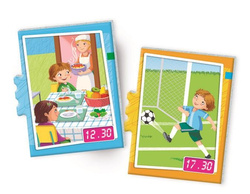 GRA EDUKACYJNA UCZE SIĘ BAWIĄC KTÓRA JEST GODZINA NAUKA ZEGARA CLEMENTONI