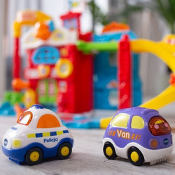 TUT TUT AUTKO RADIOWÓZ WÓZ POLICYJNY POLICJA SAMOCHODZIK GRAJĄCY VTECH