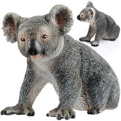 SCHLEICH MIŚ KOALA FIGURKA KOLEKCJONERSKA RĘCZNIE MALOWANA WILD LIFE