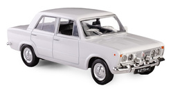 SAMOCHÓD DUŻY FIAT 125p FSO AUTO MODEL METALOWY PRL 1:43 BIAŁY
