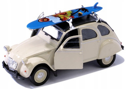 CITROEN 2CV METALOWE AUTO KOLEKCJONERSKIE WELLY 1:34