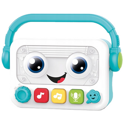 INTERAKTYWNE WESOŁE RADYJKO EDUKACYJNE UCZY FRAZ LICZB NAGRYWA SŁOWA E-EDU