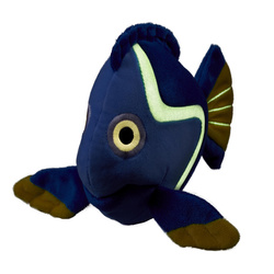 RYBKA PLUSZAK MASKOTKA PRZYTULANKA ŚWIECI W CIEMNOŚCI 20cm NIEBIESKA BAUER