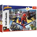 PUZZLE SPIDERMAN MARVEL 160 ELEMENTÓW SIŁA SPIDERMANA UKŁADANKA TREFL 15422