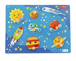 MEDIUM UKŁADANKA PUZZLE KOSMOS DREWNIANA - TREFL